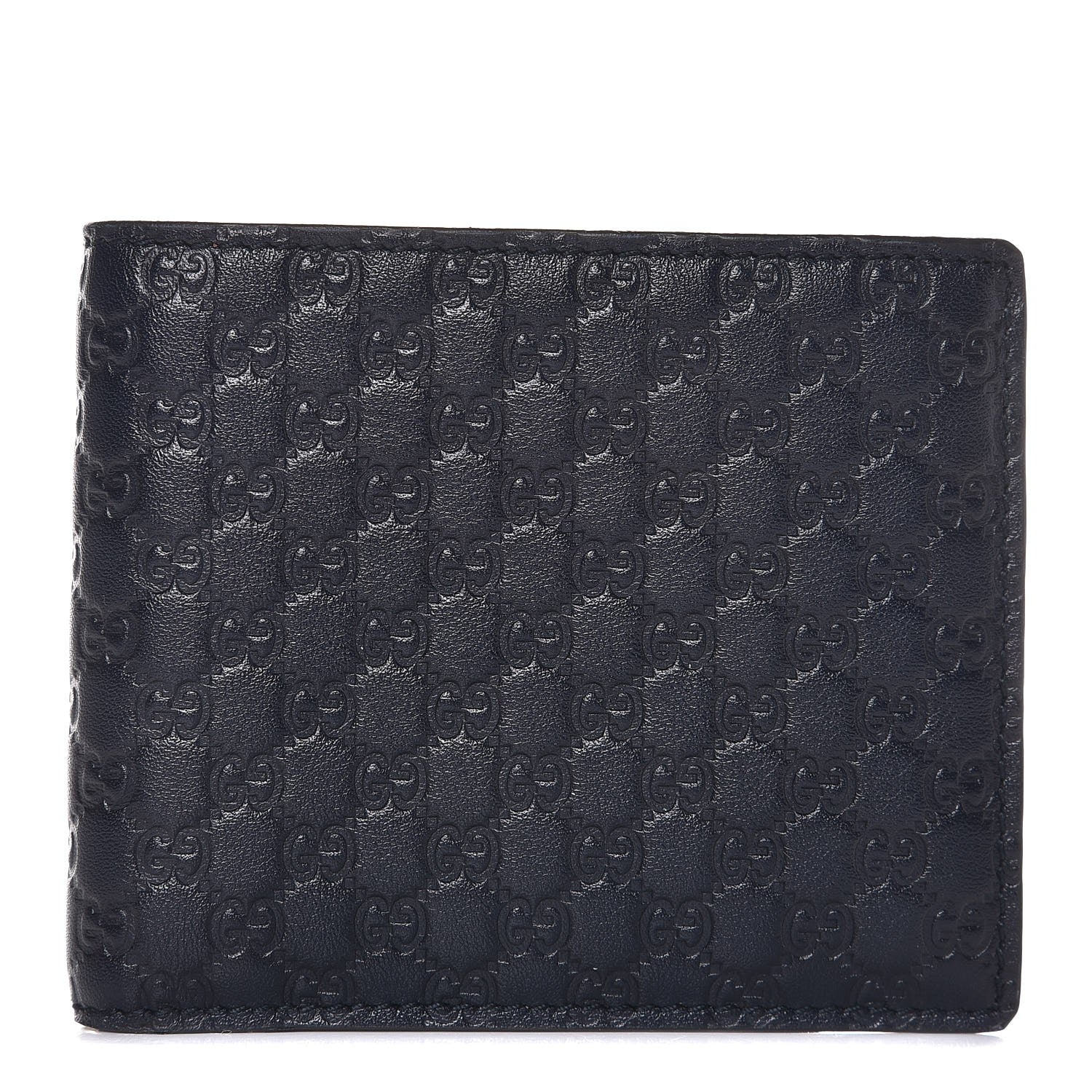 Gucci Soft Microguccissima Avel Bi-Fold Wallet Blue 1 of 8