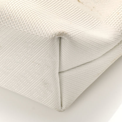 Louis Vuitton Damier Geant Americas Cup Pochette Accessories Volunteer Bag White 8 of 13