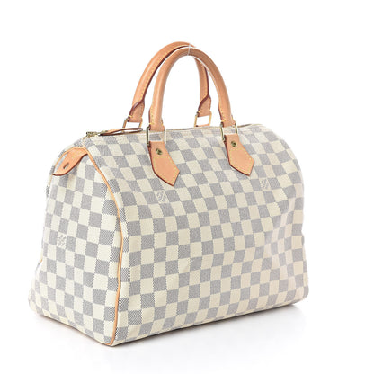Louis Vuitton Damier Azur Speedy 30 3 of 8