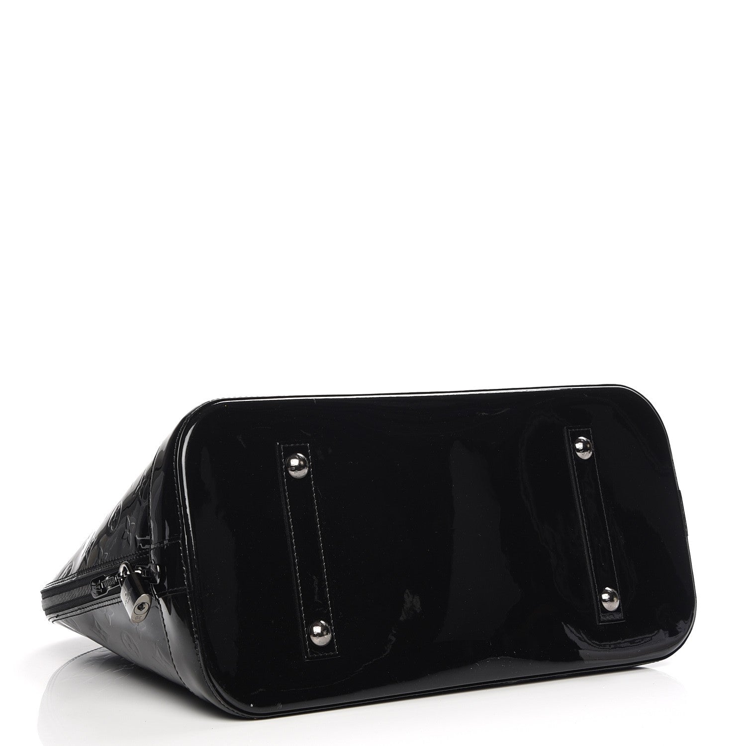 Louis Vuitton Vernis Alma GM Noir Magnetique 9 of 11