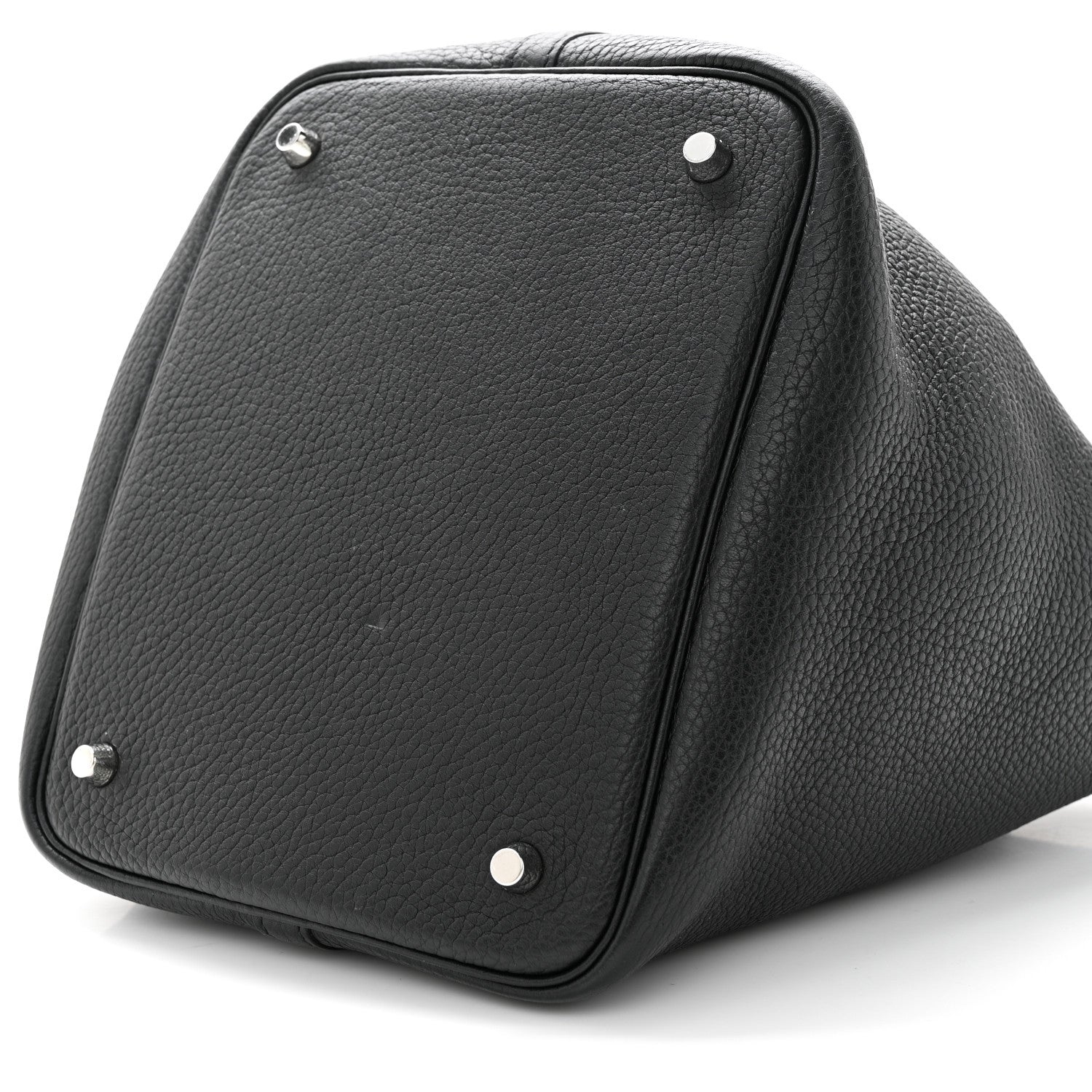 Hermes Taurillon Clemence Picotin Lock 22 MM Black 10 of 12
