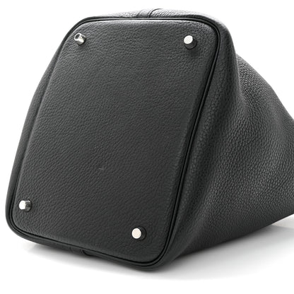 Hermes Taurillon Clemence Picotin Lock 22 MM Black 10 of 12