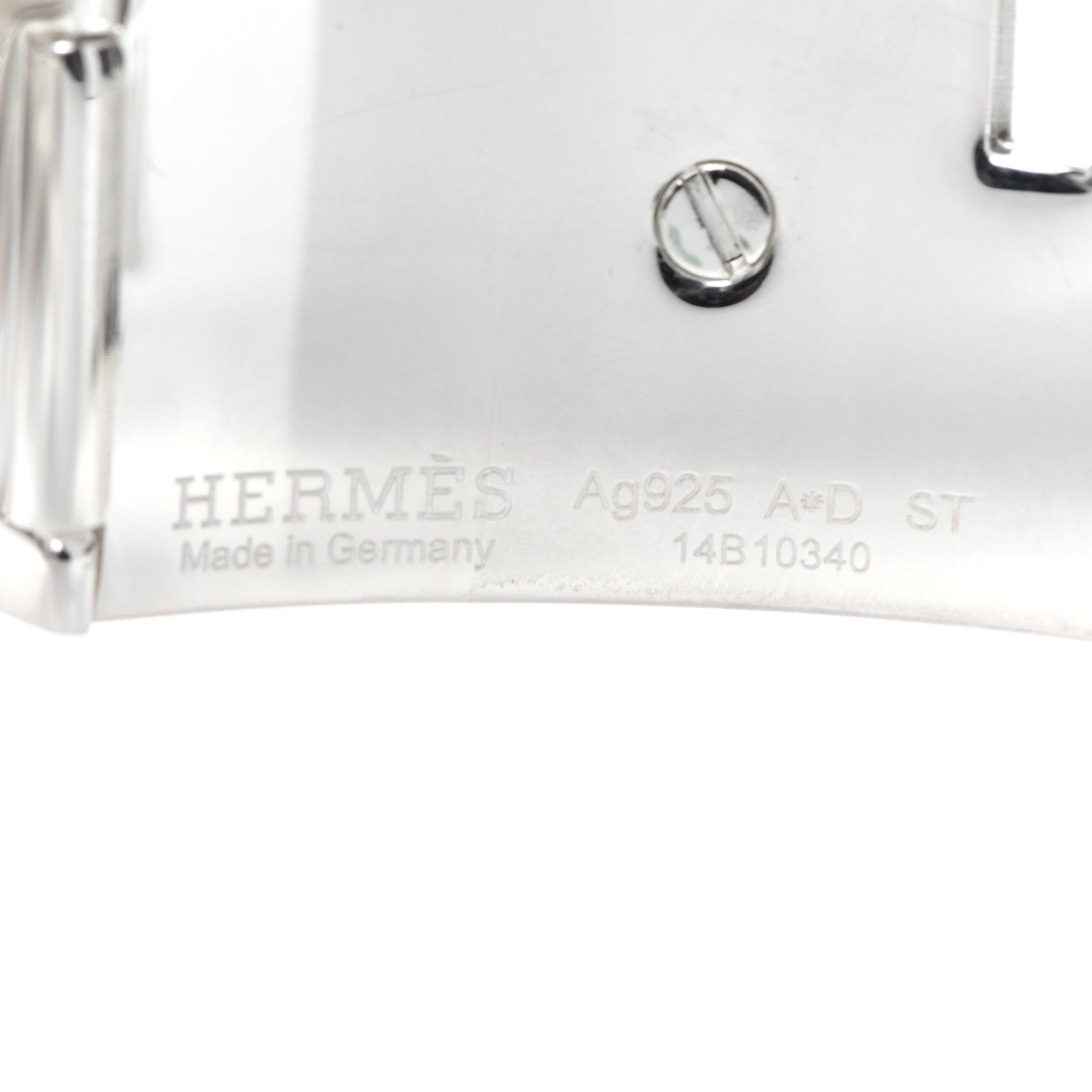 Hermes Sterling Silver Collier De Chien Bracelet ST 4 of 5