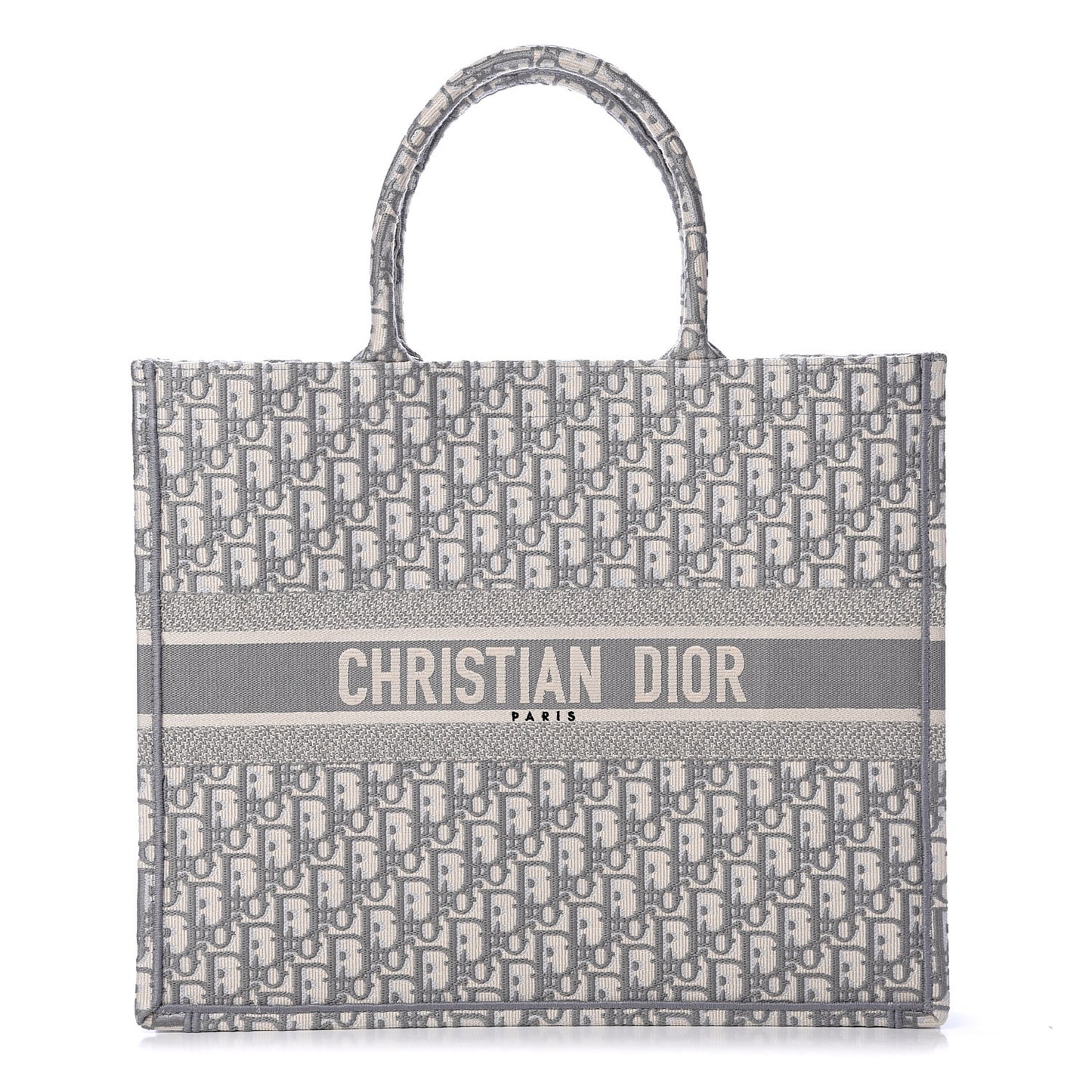 Oblique Large Book Tote Grey
