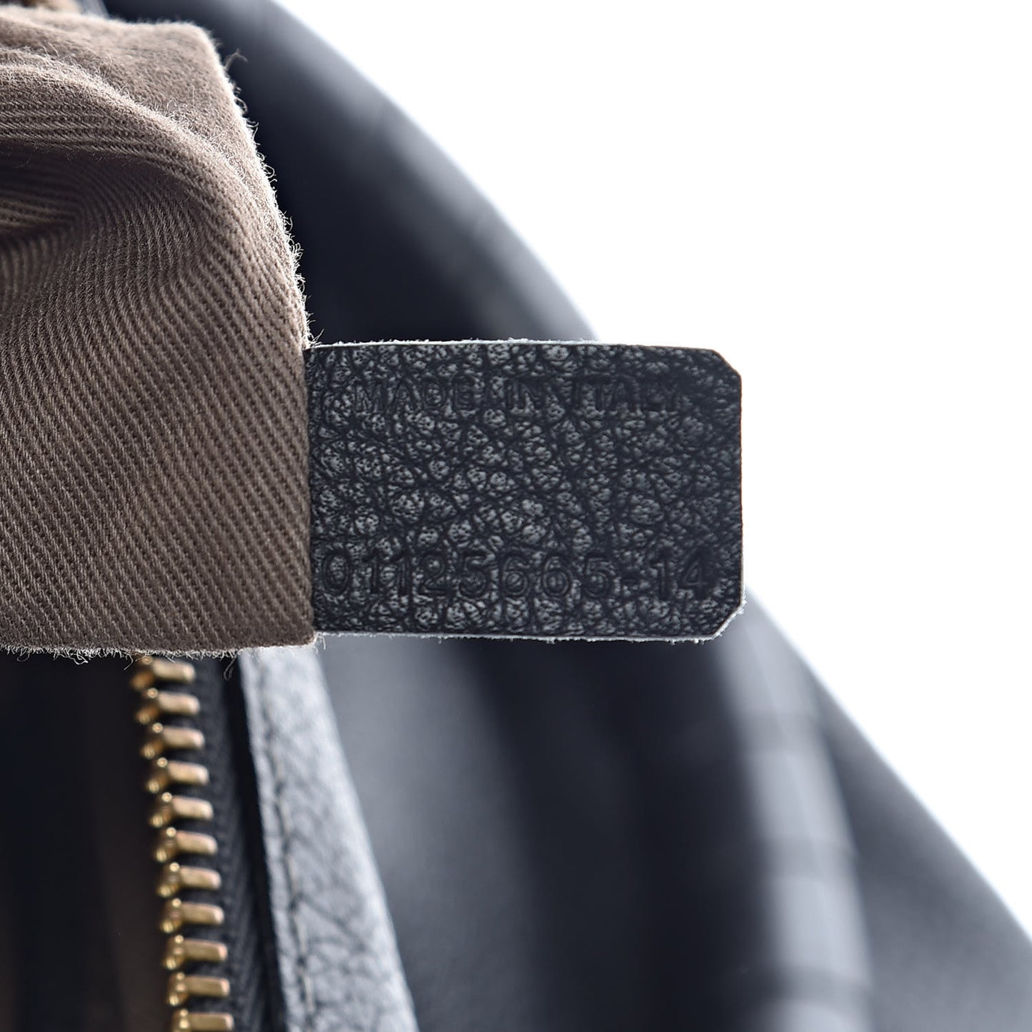Calfskin Medium Marcie Satchel Black