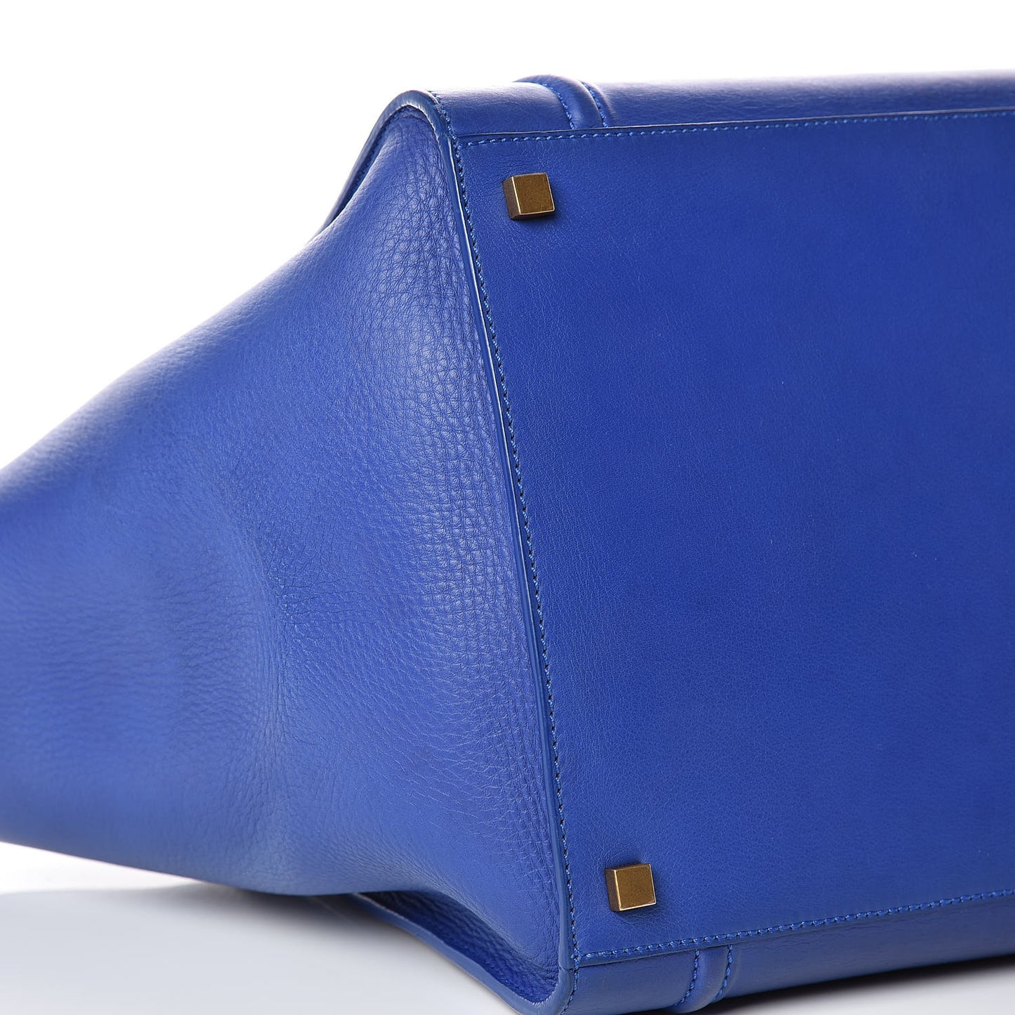 Supple Calfskin Medium Phantom Luggage Indigo