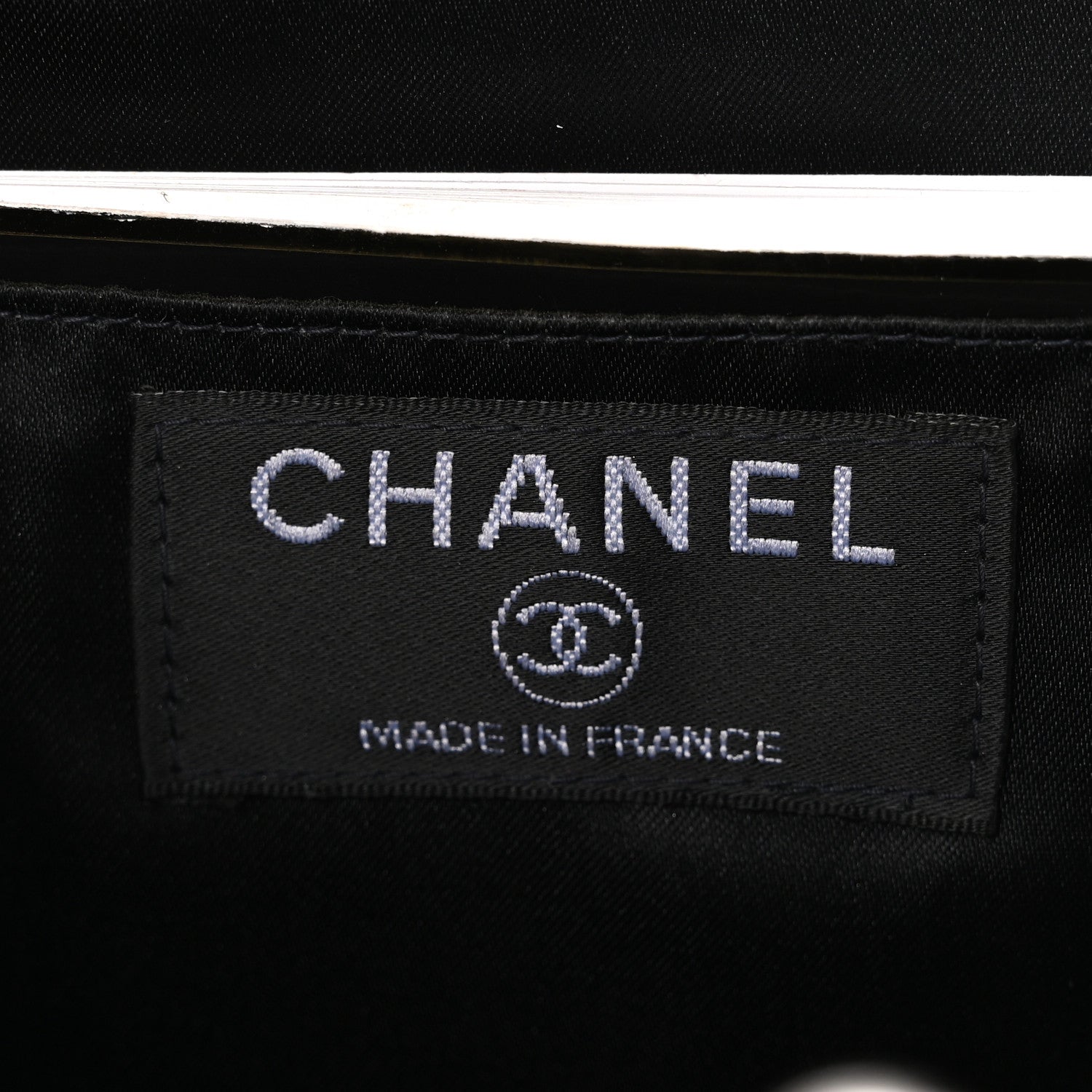 Chanel Patent Chocolate Bar Quilted CC Shoulder Bag Black 6 of 10