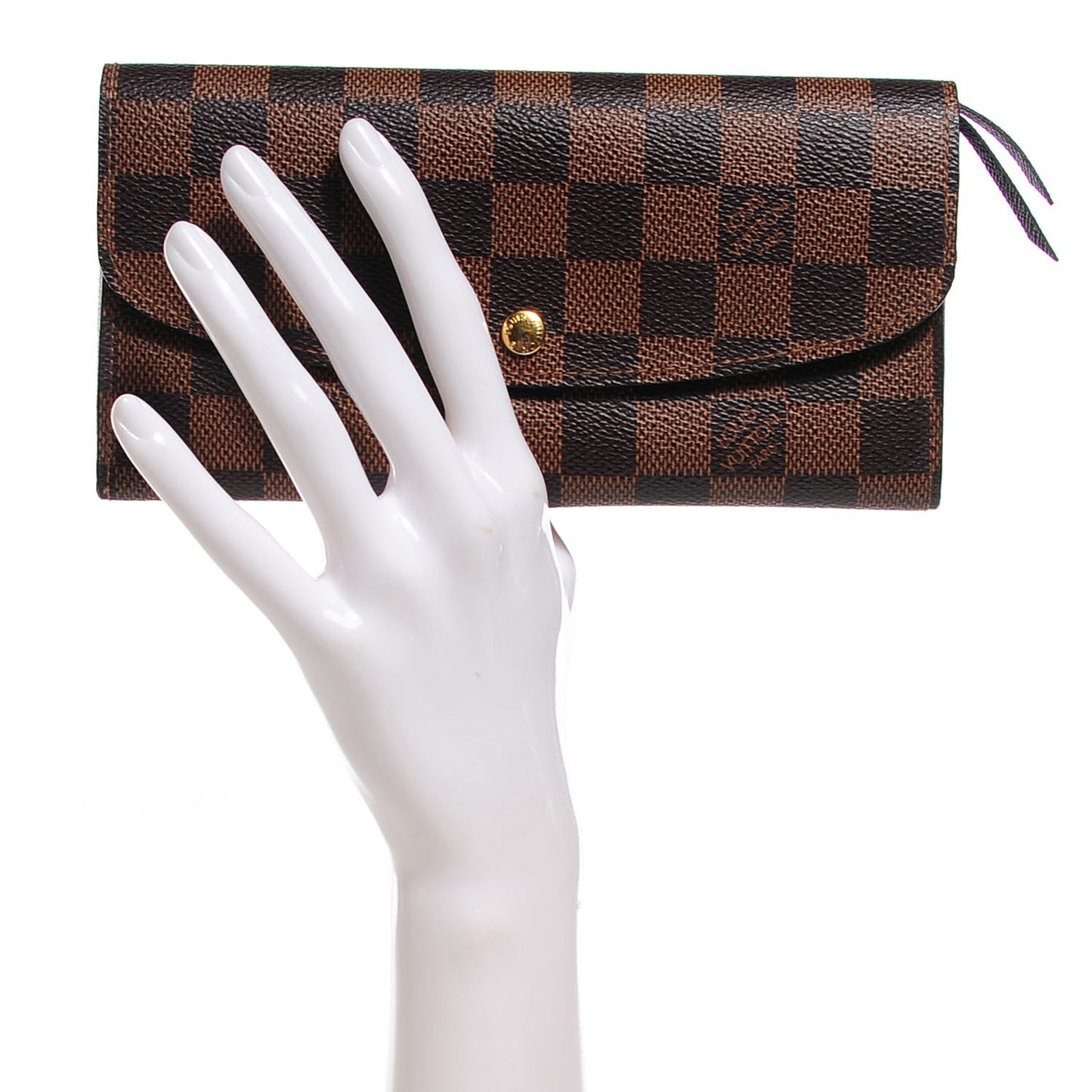 Damier Ebene Emilie Wallet