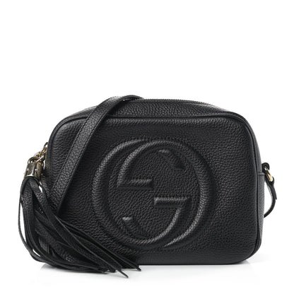 Gucci Pebbled Calfskin Small Soho Disco Bag Black 1 of 11