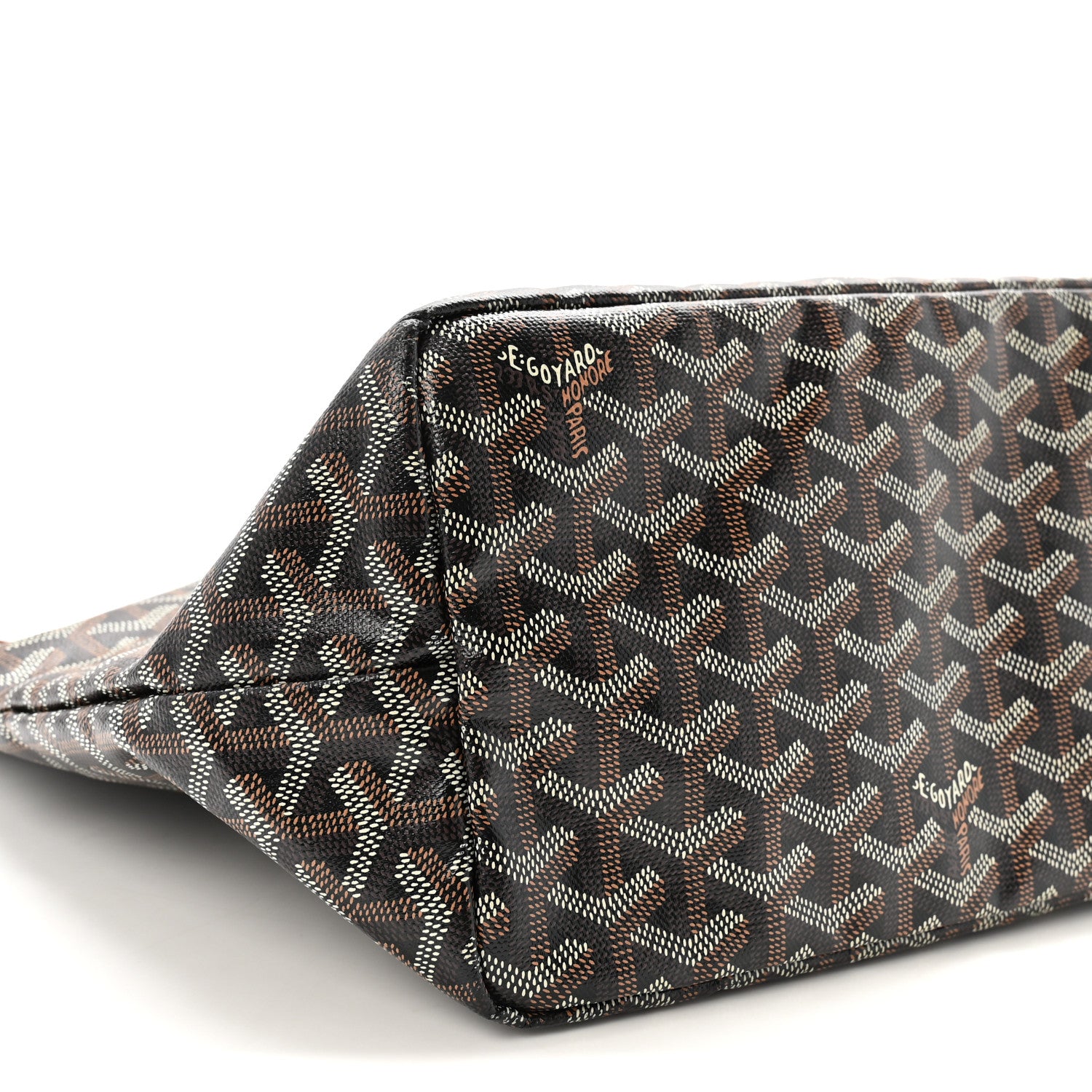 Goyard Goyardine Saint Louis PM Black Gold 10 of 11