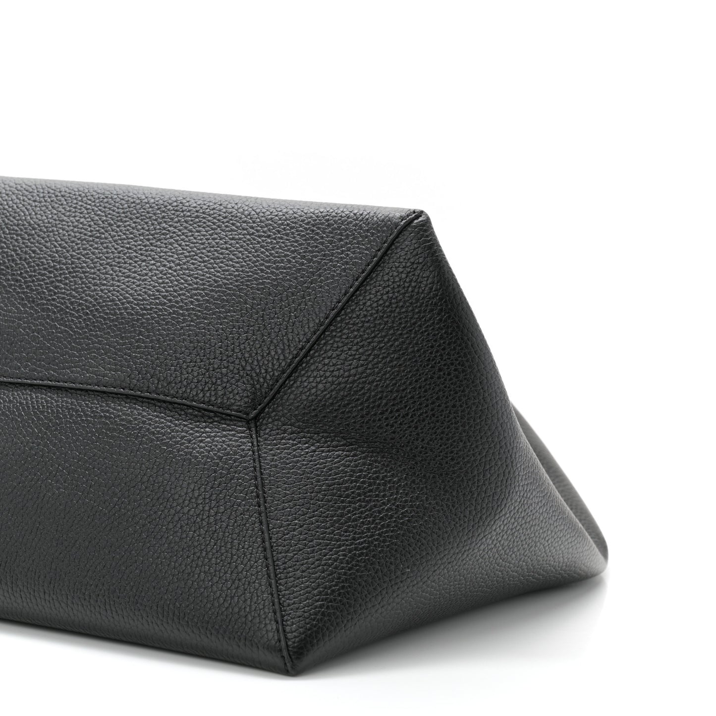 Grained Calfskin Medium The Sack Bag Black