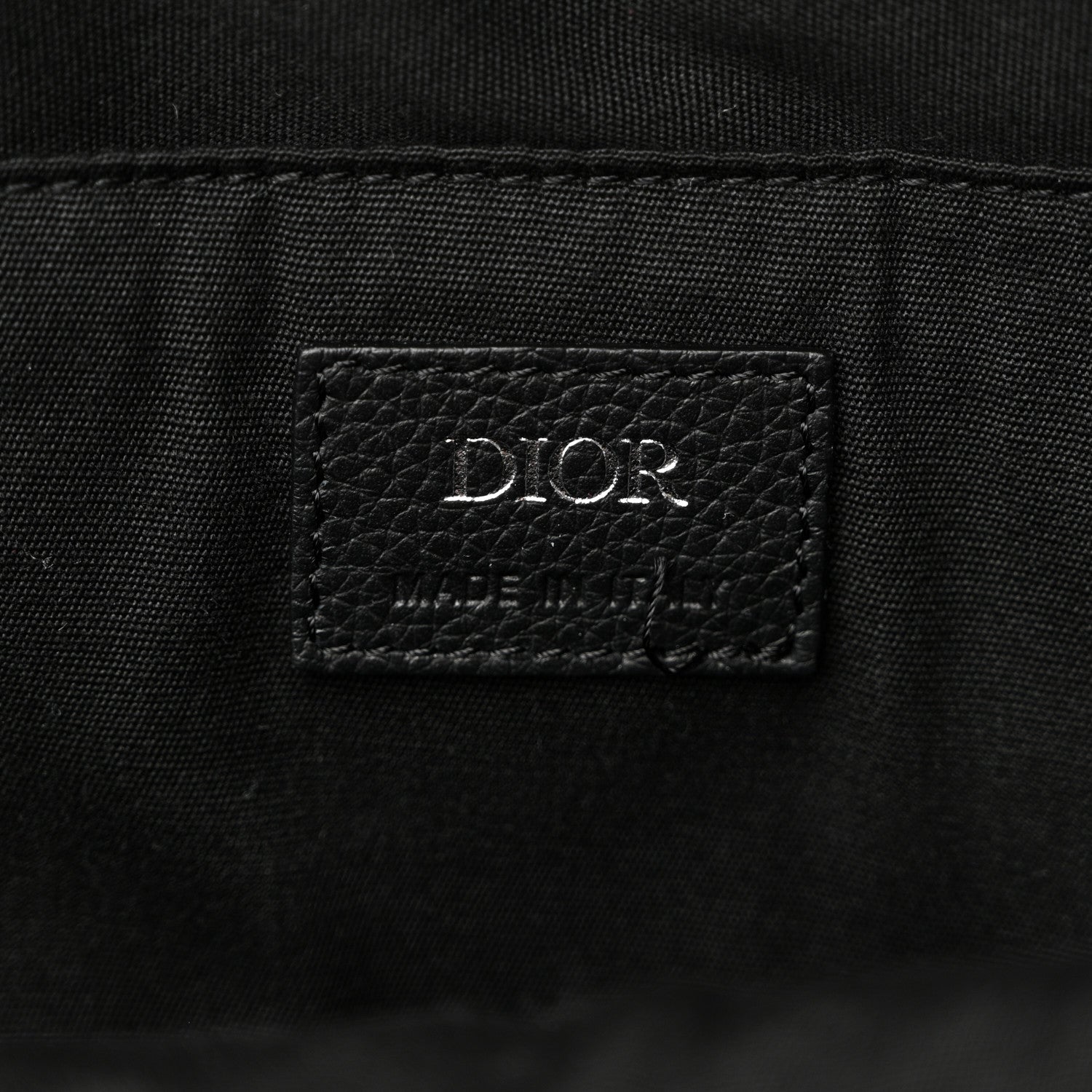 Christian Dior Oblique Calfskin Rider Backpack Beige Black 6 of 9