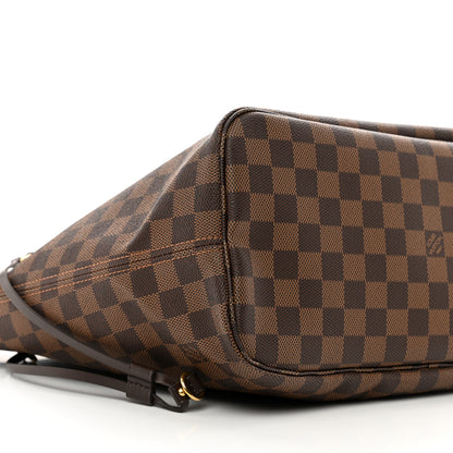 Louis Vuitton Damier Ebene Neo Neverfull MM Rose Ballerine 9 of 10