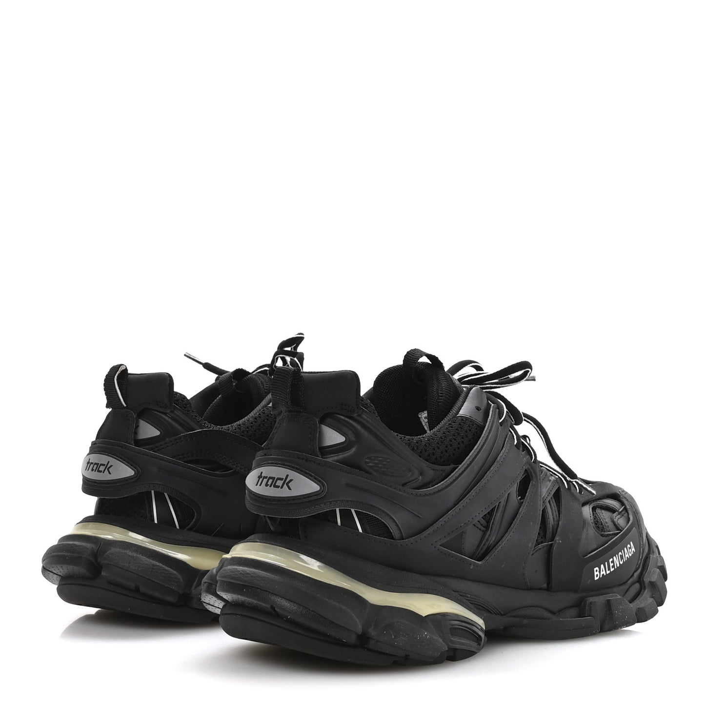 Mesh Nylon Mens Track Sneakers 42 Black