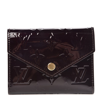 Louis Vuitton Vernis Victorine Wallet Amarante 1 of 12