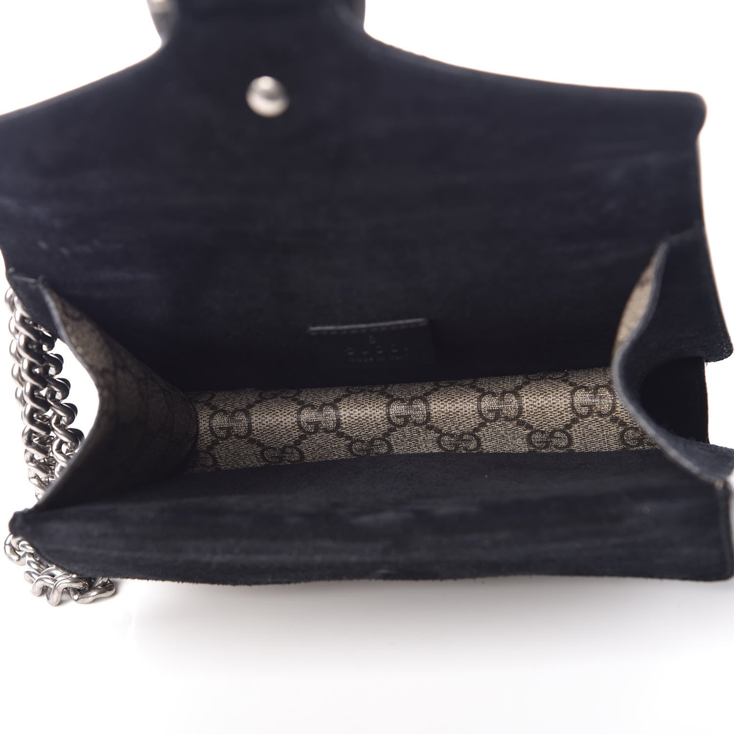 Gucci GG Supreme Monogram Mini Dionysus Shoulder Bag Black 5 of 13