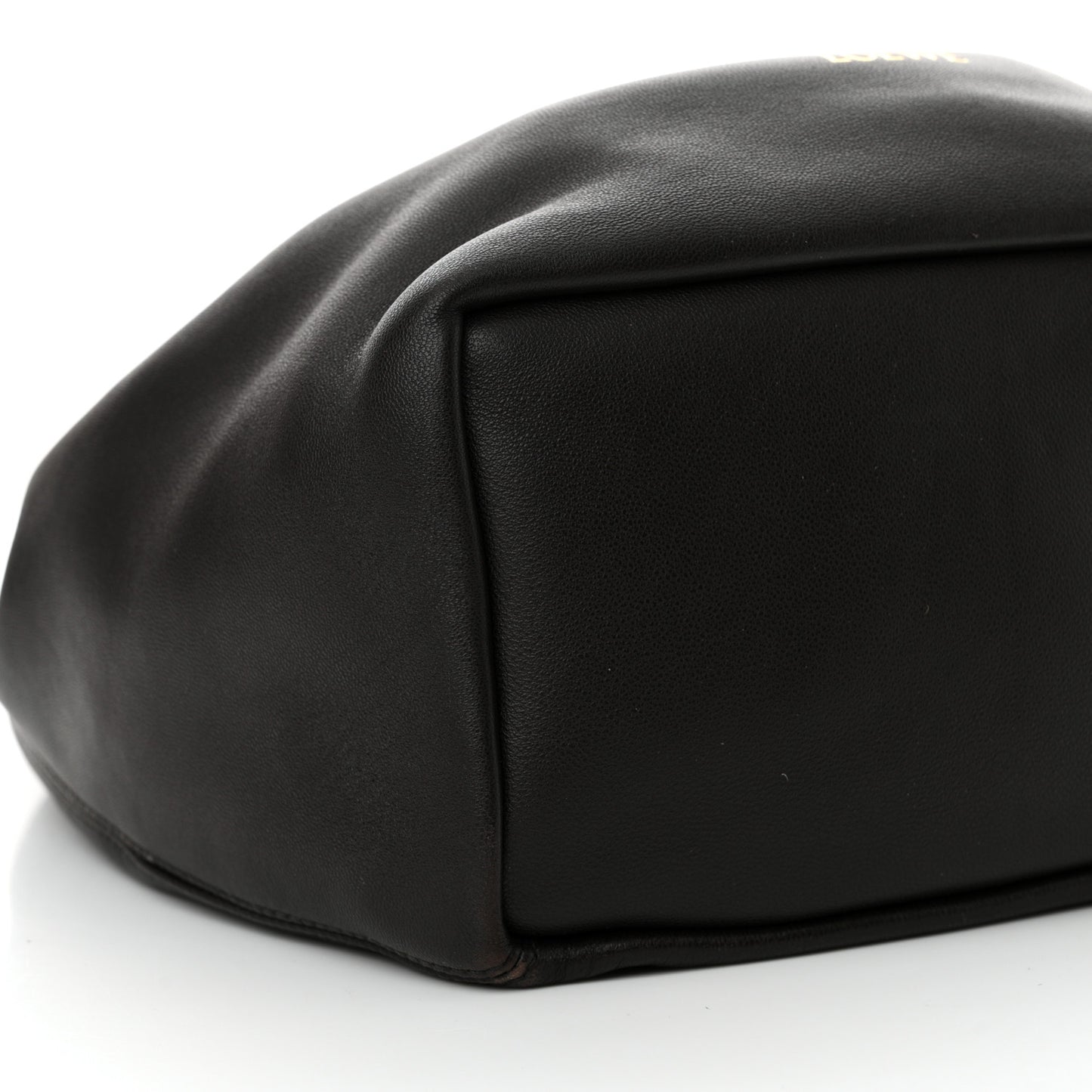 Nappa Small Squeeze Bag Chocolate