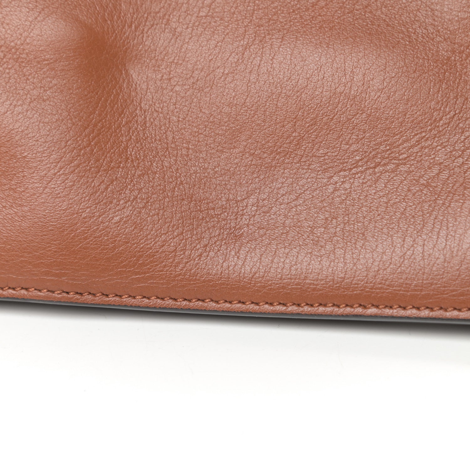 Chloe Suede Calfskin Medium Faye Shoulder Bag Tobacco 12 of 14