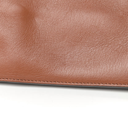 Chloe Suede Calfskin Medium Faye Shoulder Bag Tobacco 12 of 14