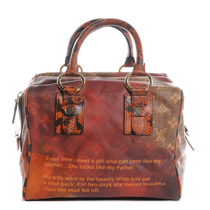 Louis Vuitton Richard Prince Mancrazy Jokes Bag 1 of 7