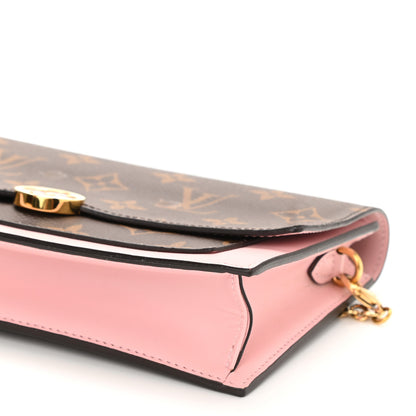 Louis Vuitton Monogram Flore Chain Wallet Rose Ballerine 8 of 9