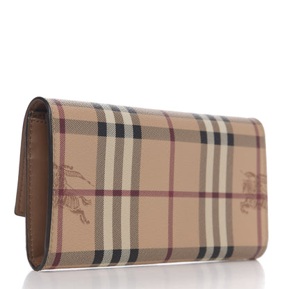 Burberry Haymarket Check Halton Wallet Tan 2 of 5