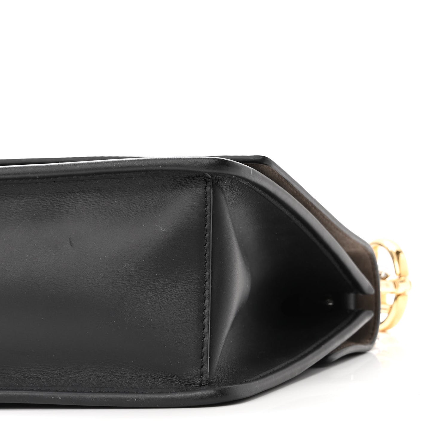 Vitello Century Opaco F is Fendi Kan I Shoulder Bag Black