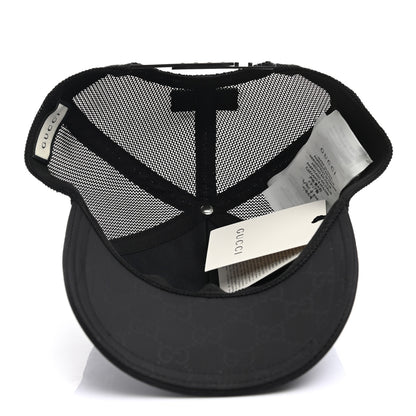 Gucci Nylon Monogram Baseball Hat M Black 7 of 9