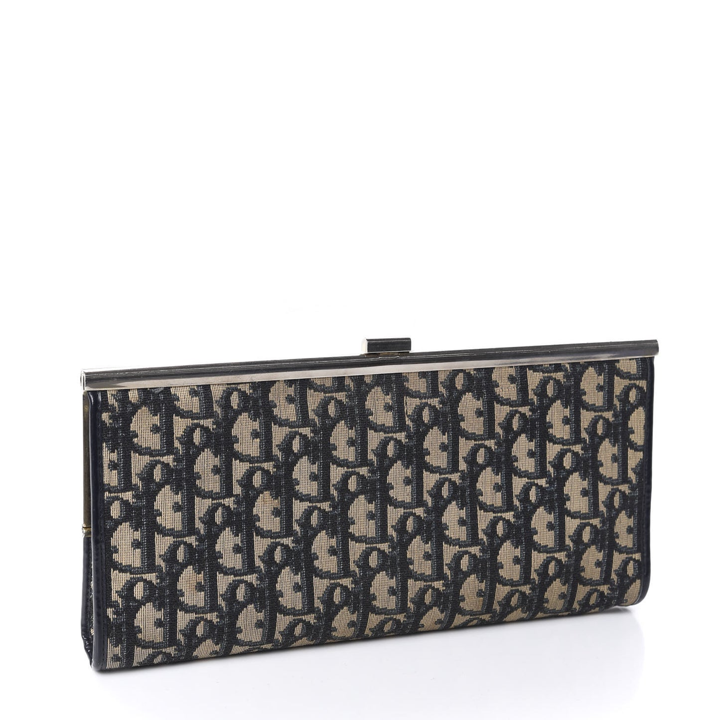 Monogram Clutch Blue