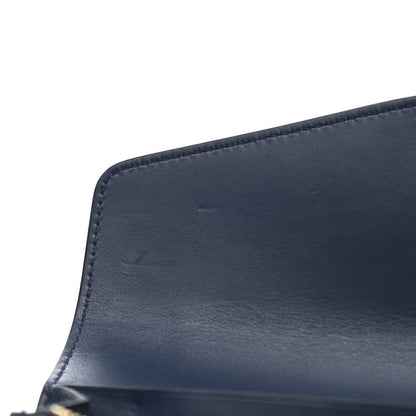 Bulgari Calfskin Serpenti Forever Wallet Blue 8 of 9