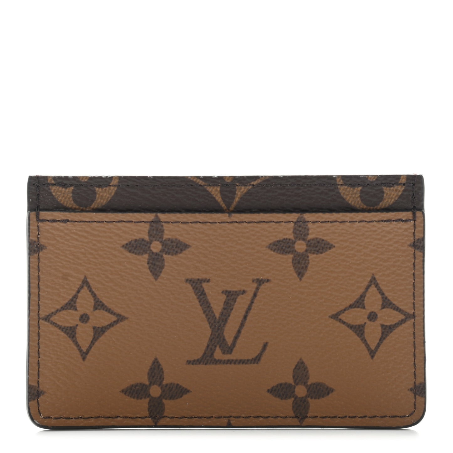 Reverse Monogram Card Holder
