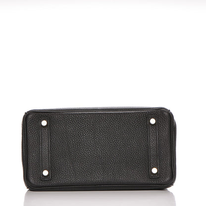 Hermes Togo Birkin 25 Black 6 of 27