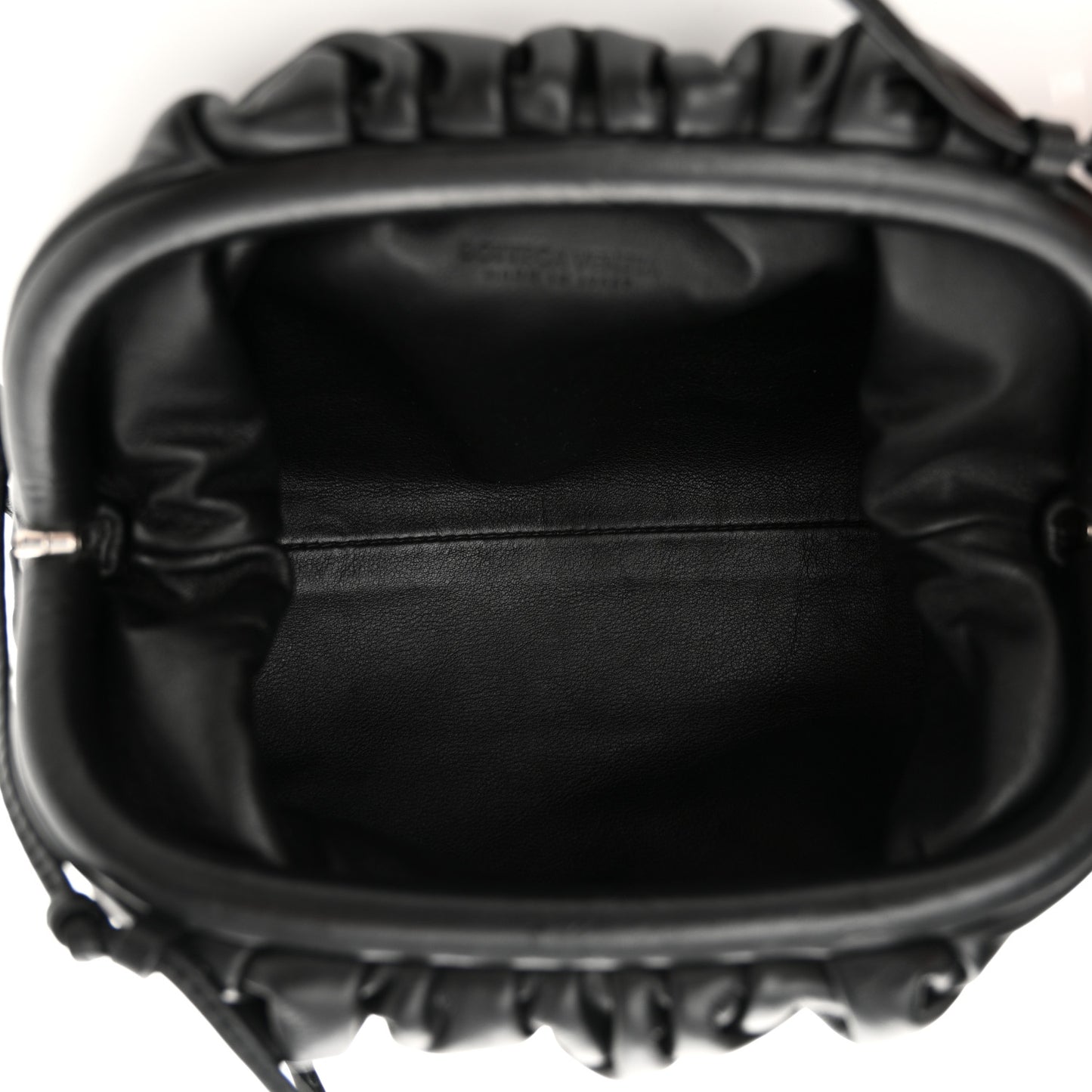 Butter Calfskin The Mini Pouch Black