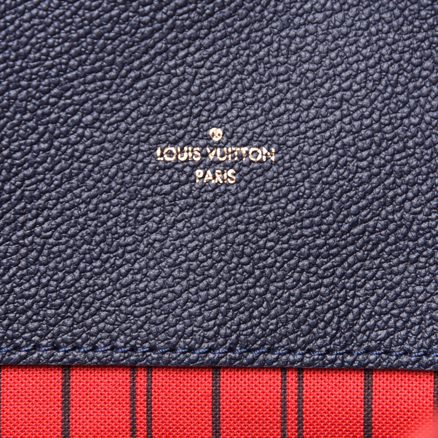 Empreinte Melie Marine Rouge