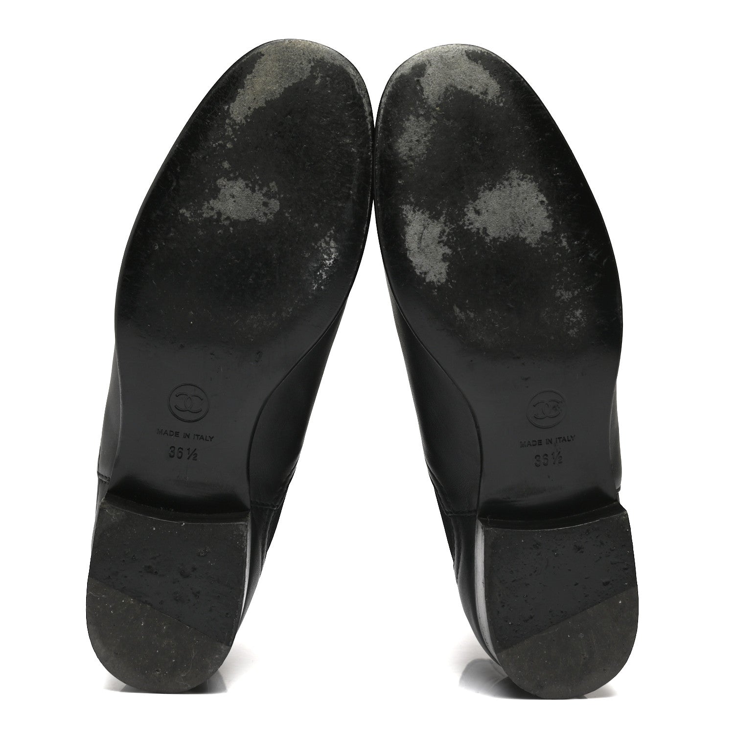Chanel Calfskin Elastic Short Boots 36.5 Black 5 of 7