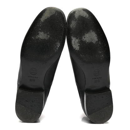Chanel Calfskin Elastic Short Boots 36.5 Black 5 of 7