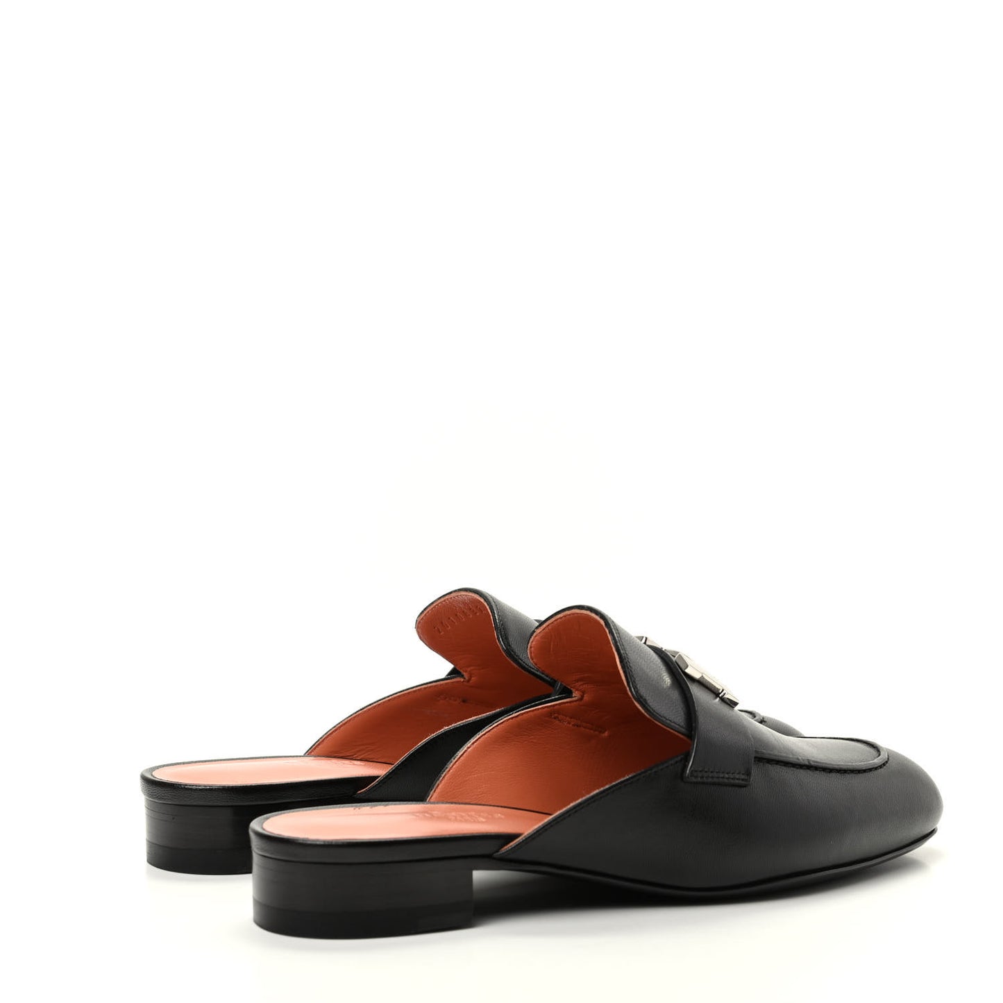 Goatskin Trocadero Mule 37.5 Black