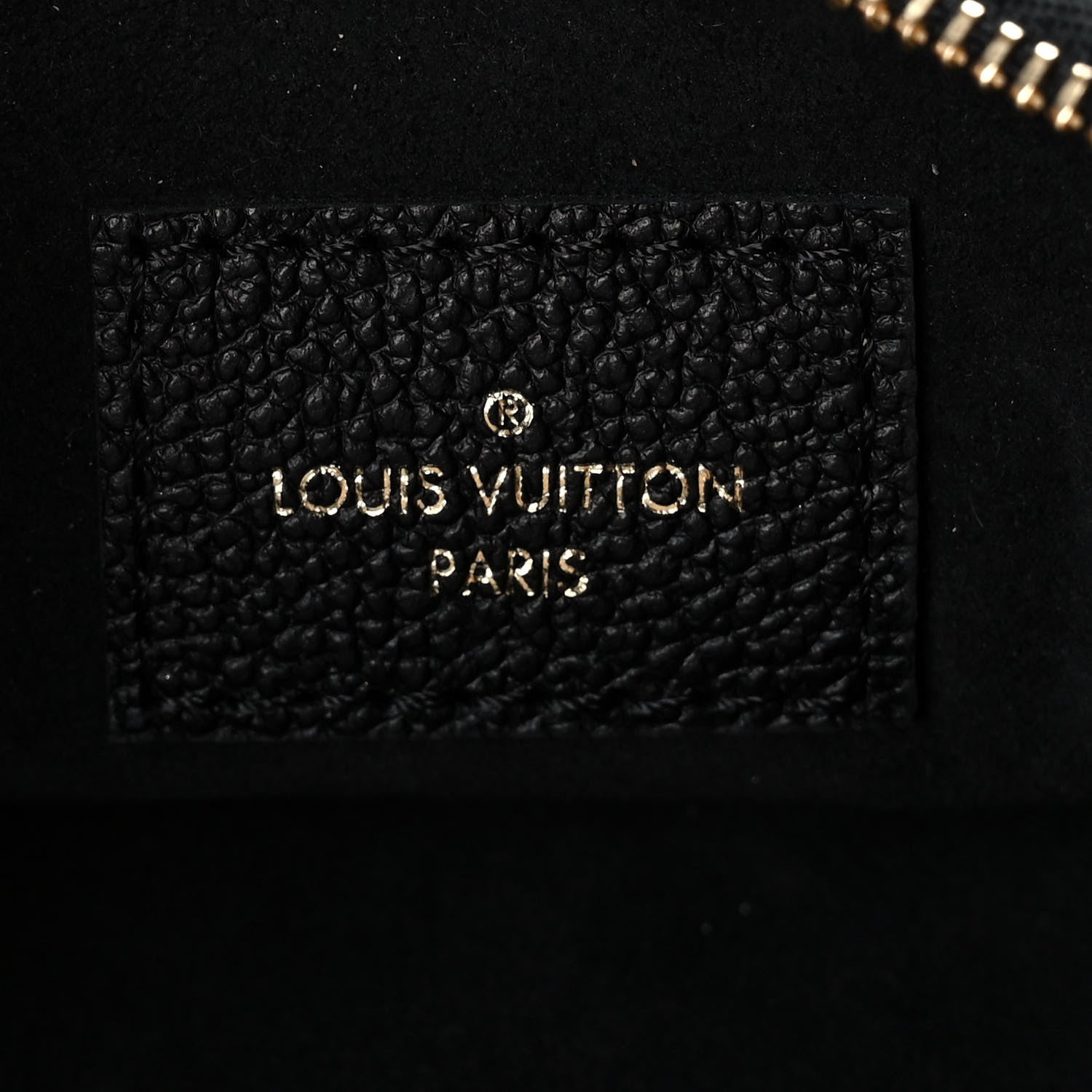 Louis Vuitton Empreinte Monogram Giant Multi Pochette Accessories Mini Pochette Black 6 of 10