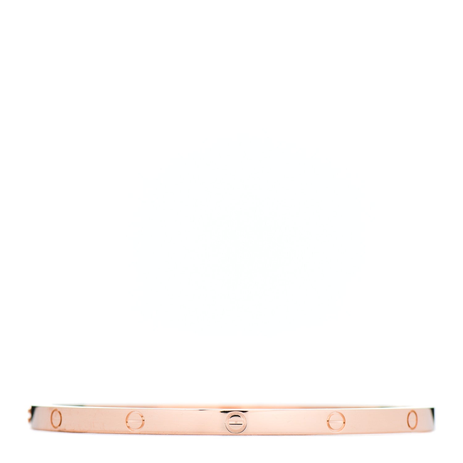Cartier 18K Pink Gold Small LOVE Bracelet 17 3 of 5