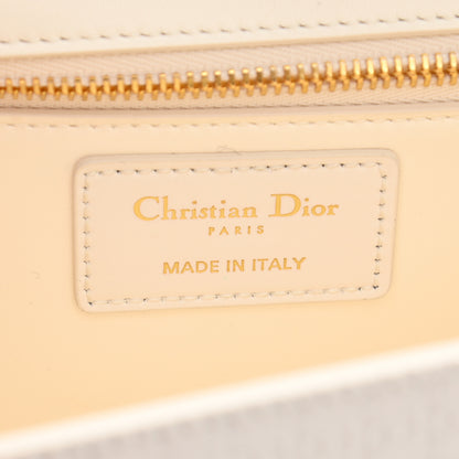 Christian Dior Patent Micro-Cannage 30 Montaigne Chain Flap Bag White 7 of 10
