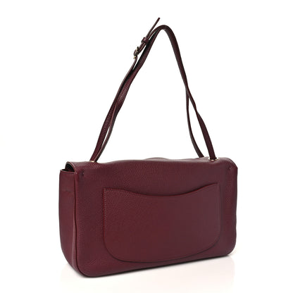 Chanel Grained Calfskin Small Souplissimo Maxi Flap Burgundy 5 of 21