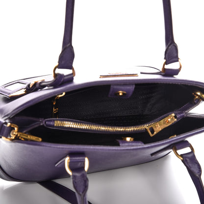 Prada Saffiano Lux Open Promenade Tote Viola 6 of 12