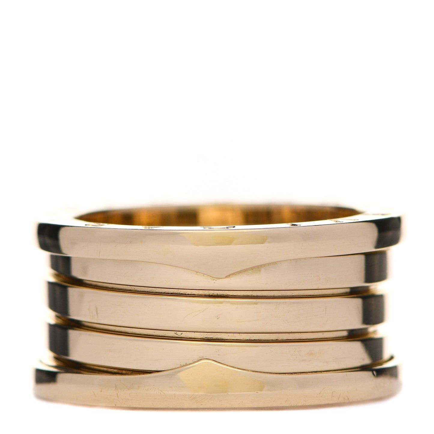 18K Yellow Gold B.Zero1 Four-Band Ring 56 7.5