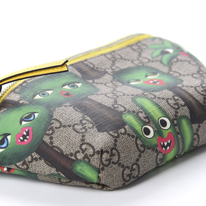 Gucci GG Supreme Monogram Smiling Plants Childrens Belt Bag Multicolor 6 of 10