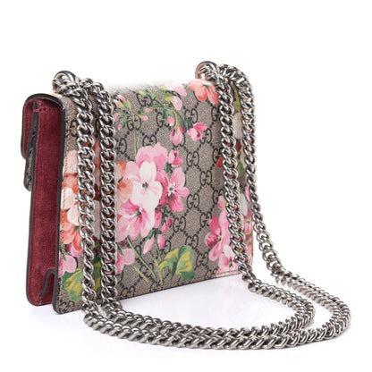 Gucci GG Supreme Monogram Blooms Mini Dionysus Shoulder Bag Beige Multicolor Dry Rose 3 of 10