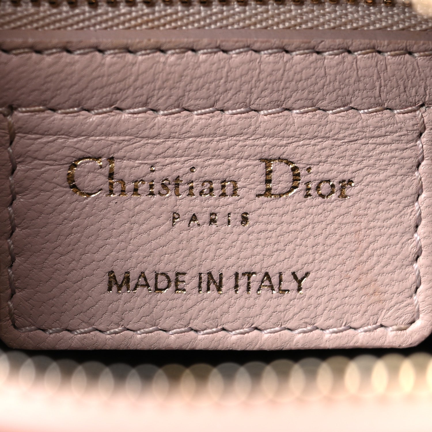 Christian Dior Lambskin Cannage Medium Lady Dior Light Pink 6 of 15