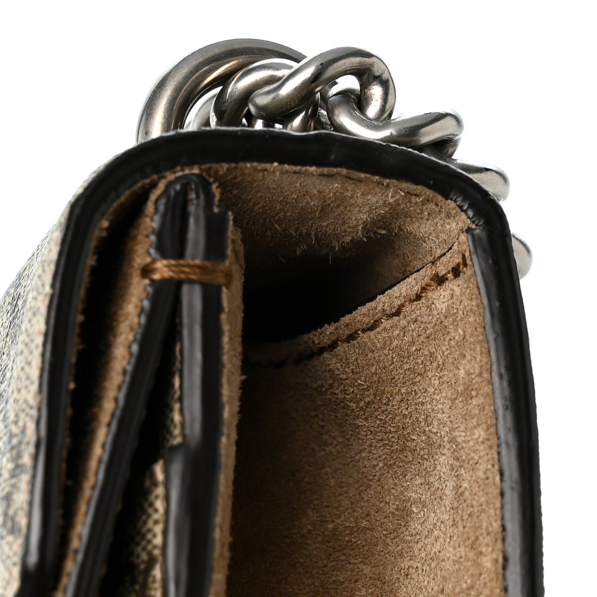 GG Supreme Monogram Mini Dionysus Shoulder Bag Taupe