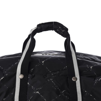 Chanel Nylon Travel Boston Black 10 of 12