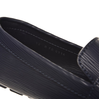 Louis Vuitton Epi Monte Carlo Moccasin Loafers 12 Indigo 9 of 11
