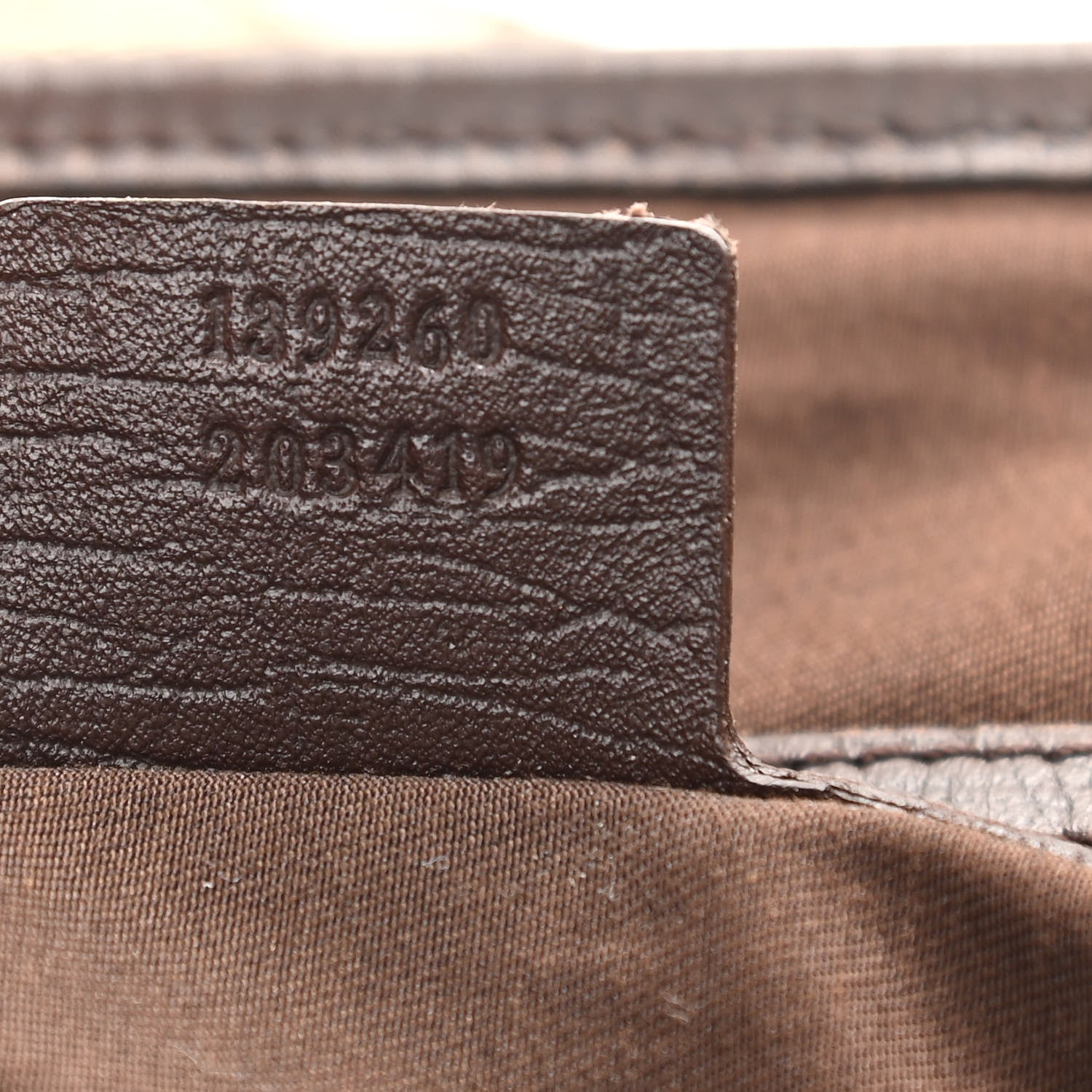Gucci Monogram Large Jolicoeur Tote Brown 7 of 11